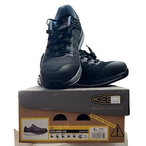 Keen Utility Vista Energy ESD Womens 8W Carbon Fiber Toe Shoes Hydrangea/Black